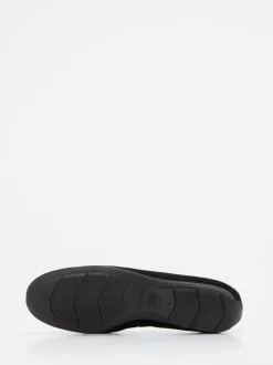 Hassia – Loafer aus Velours- und Lackleder schwarz