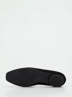 Hassia – Loafer aus Veloursleder Schwarz