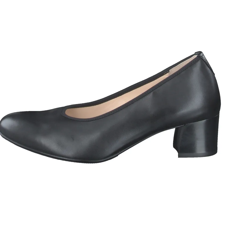 Hassia – Pumps aus Lammleder schwarz