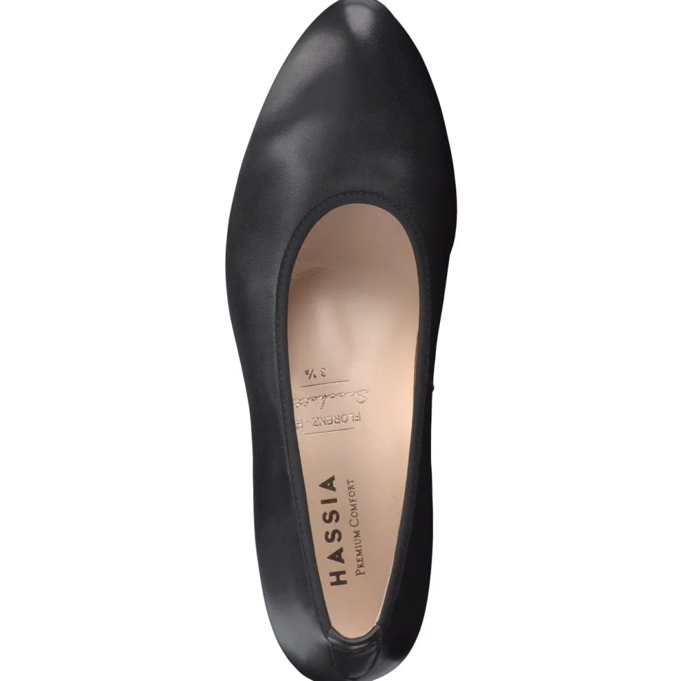 Hassia – Pumps aus Lammleder schwarz