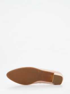 Hassia – Pumps aus Veloursleder in Rosébeige
