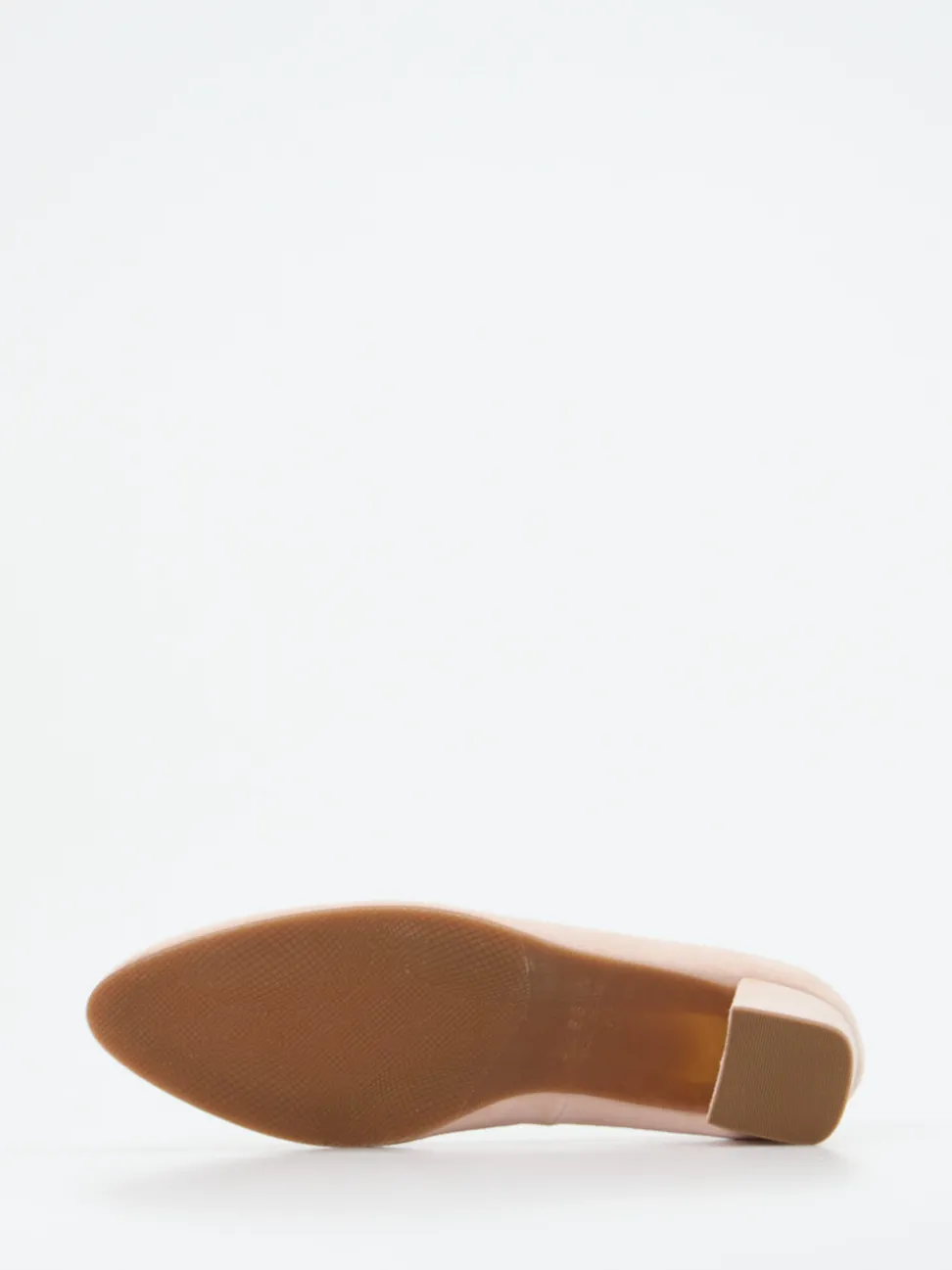 Hassia – Pumps aus Veloursleder in Rosébeige