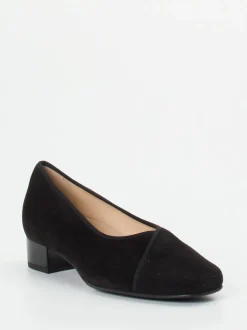 Hassia – Pumps aus Veloursleder in Schwarz