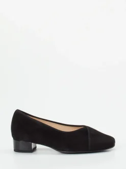 Hassia – Pumps aus Veloursleder in Schwarz