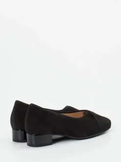 Hassia – Pumps aus Veloursleder in Schwarz