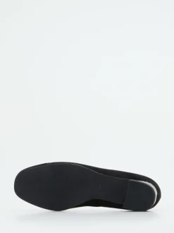 Hassia – Pumps aus Veloursleder in Schwarz