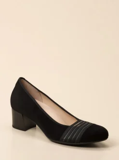 Hassia – Pumps aus Veloursleder Schwarz