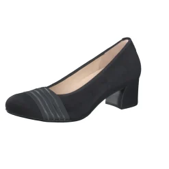 Hassia – Pumps aus Veloursleder Schwarz