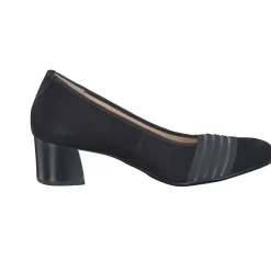 Hassia – Pumps aus Veloursleder Schwarz