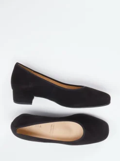 Hassia – Pumps aus Veloursleder in Schwarz