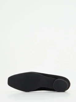 Hassia – Pumps aus Veloursleder schwarz