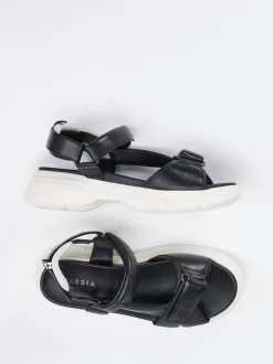 Hassia – Sandalen aus Kalbleder schwarz