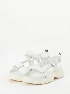 Hassia – Sandalen aus Kalbleder Off-White