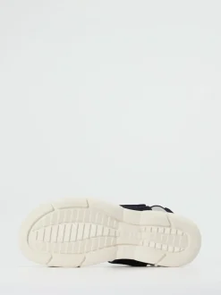 Hassia – Sandalen aus Veloursleder in Nachtblau