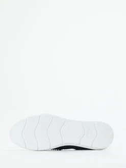 Hassia – Slipper aus Textil in Dunkelblau