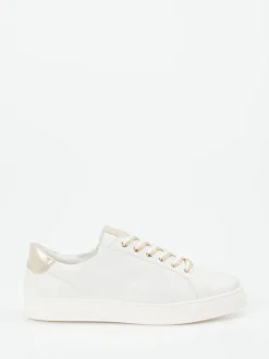 Hassia – Sneaker aus Kalbleder mit Metallic-Details