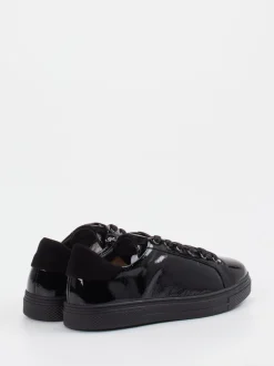 Hassia – Sneaker aus Lackleder schwarz glänzend