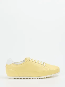 Hassia – Sneaker aus Lammleder in Pastellgelb