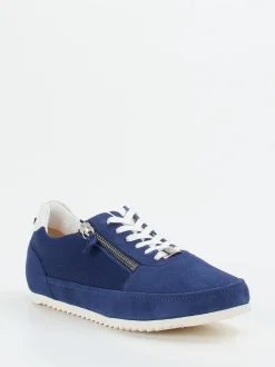 Hassia – Sneaker aus Veloursleder in Kobaltblau