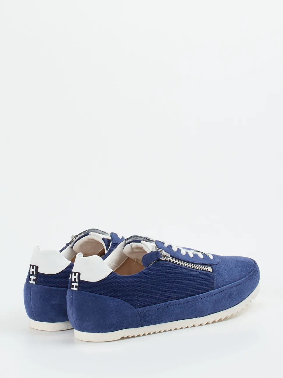 Hassia – Sneaker aus Veloursleder in Kobaltblau