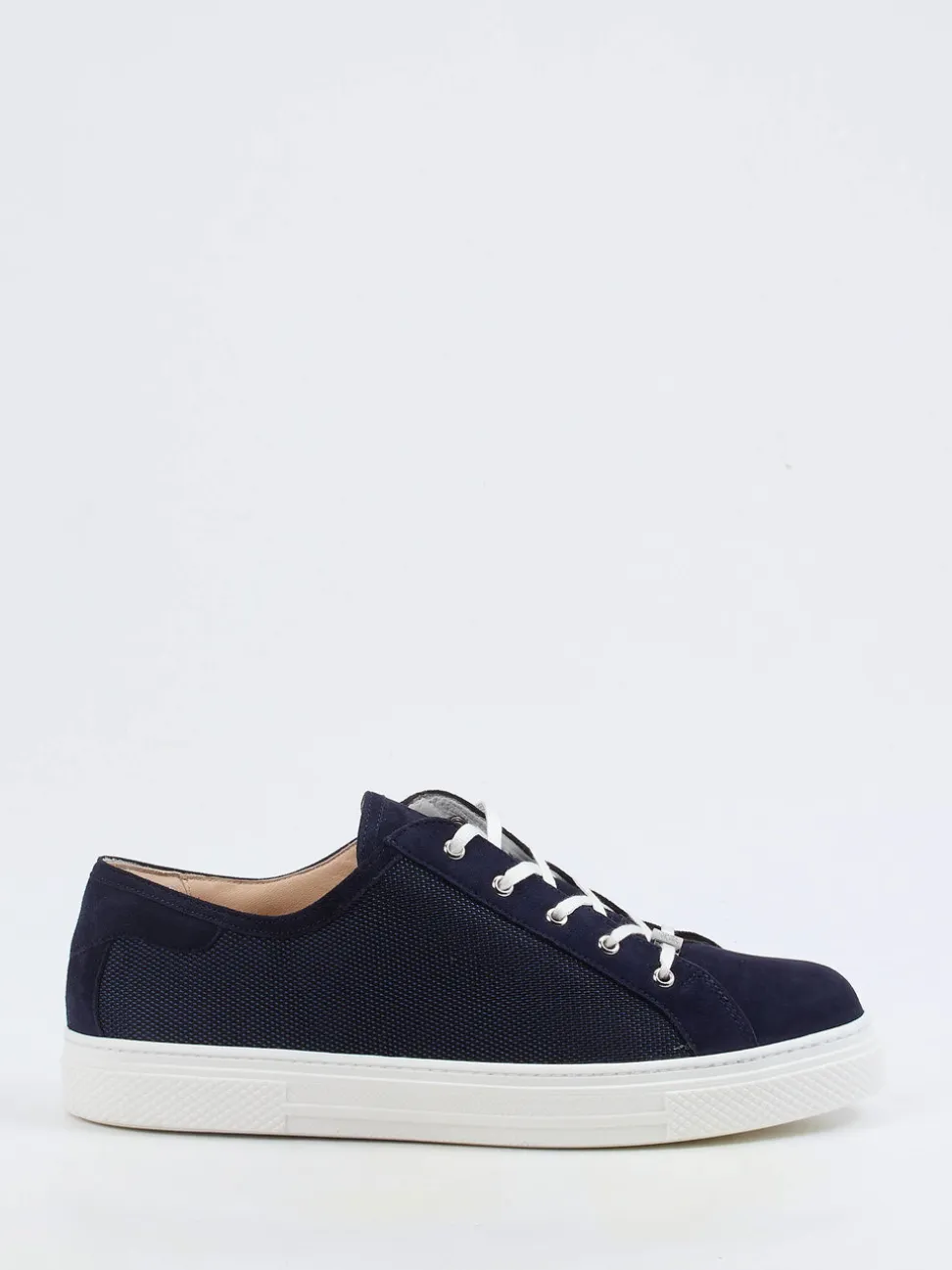 Hassia – Sneaker aus Veloursleder und Mesh dunkelblau