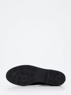 Hassia – Stiefelette aus Veloursleder schwarz
