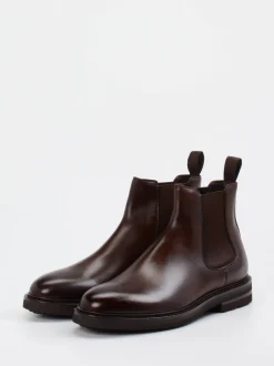 Henderson – Chelsea Boots aus Kalbleder Dunkelbraun