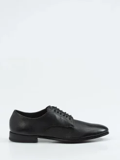Henderson – Derby-Schnürschuh aus Hirschleder Schwarz