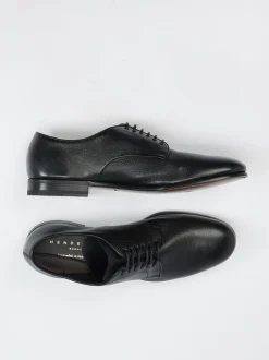 Henderson – Derby-Schnürschuh aus Hirschleder Schwarz
