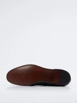 Henderson – Derby-Schnürschuh aus Hirschleder Schwarz