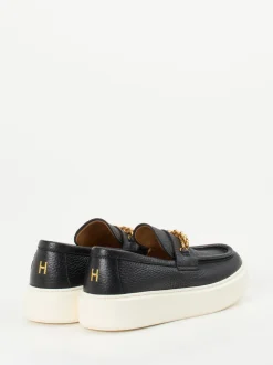 Henderson – Loafer aus Kalbleder in Schwarz