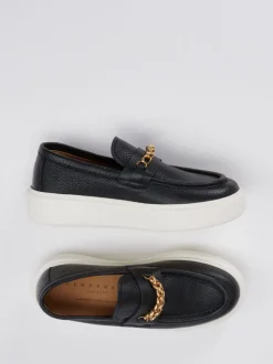 Henderson – Loafer aus Kalbleder in Schwarz