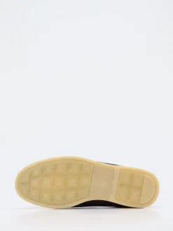 Henderson – Loafer aus Veloursleder Dunkelblau