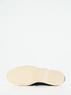 Henderson – Loafer aus Veloursleder navyblau