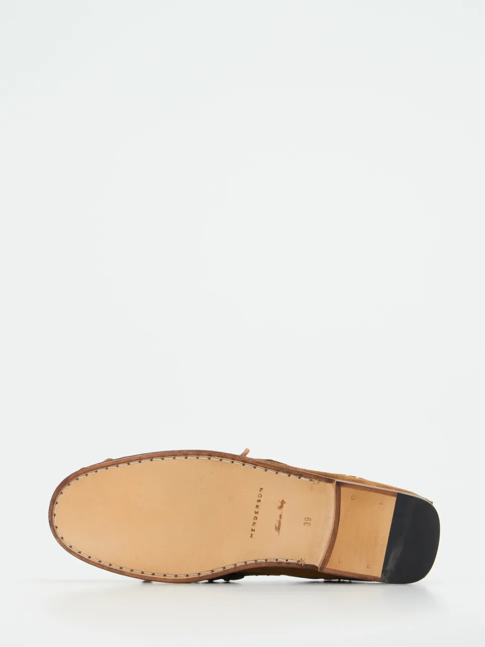 Henderson – Mokassins aus Veloursleder cognacbraun