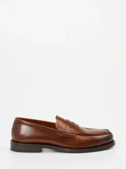 Henderson – Penny Loafer aus Kalbleder braun