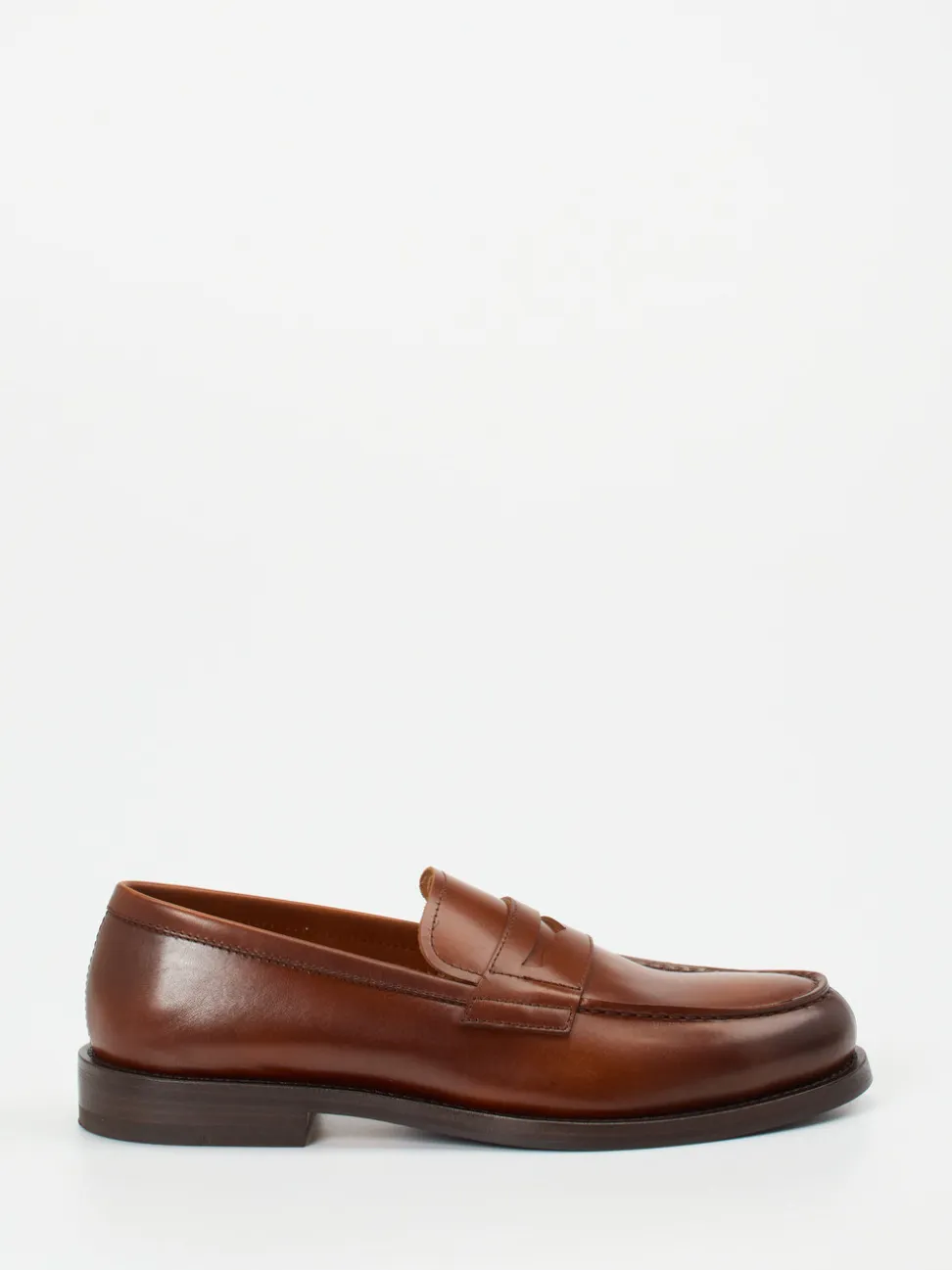 Henderson – Penny Loafer aus Kalbleder braun