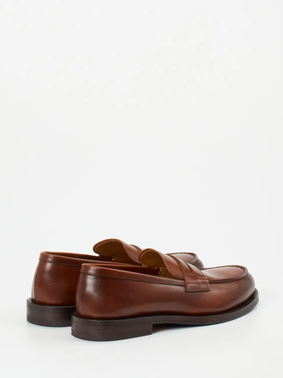 Henderson – Penny Loafer aus Kalbleder braun