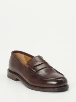 Henderson – Penny Loafer aus Kalbleder Dunkelbraun