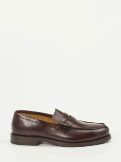 Henderson – Penny Loafer aus Kalbleder Dunkelbraun