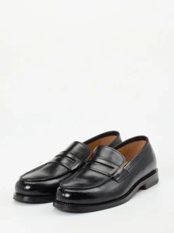Henderson – Penny Loafer aus Kalbleder schwarz