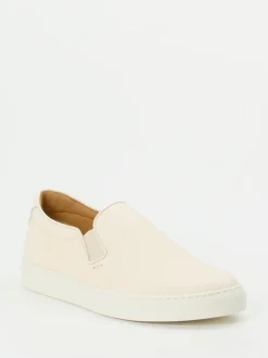 Henderson – Slip-On Sneaker aus Hirschleder cremeweiß