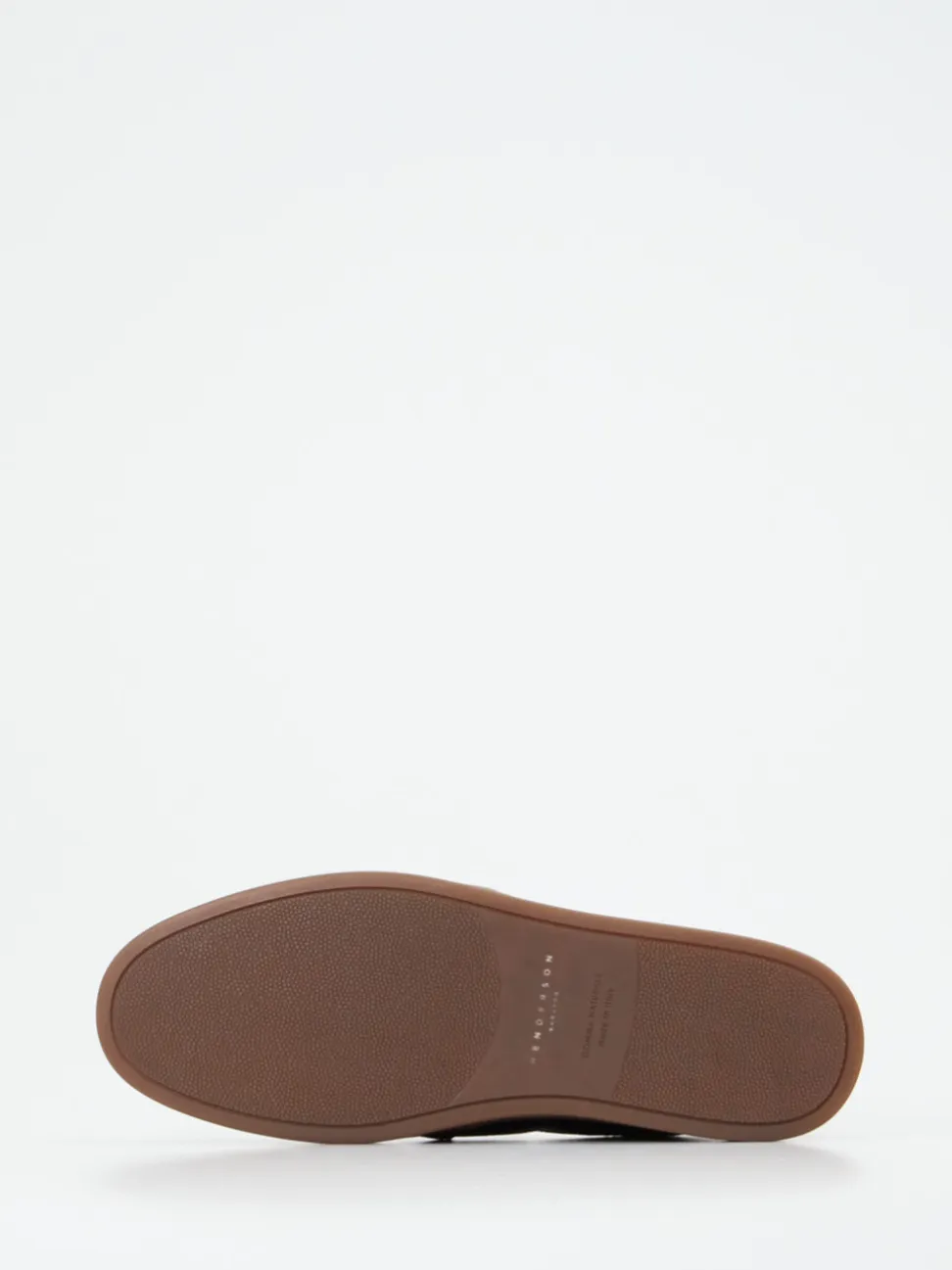 Henderson – Slipper aus Hirschleder Dunkelblau
