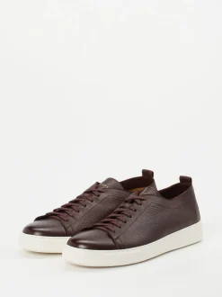 Henderson – Sneaker aus Hirschleder Dunkelbraun