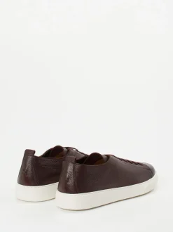 Henderson – Sneaker aus Hirschleder Dunkelbraun