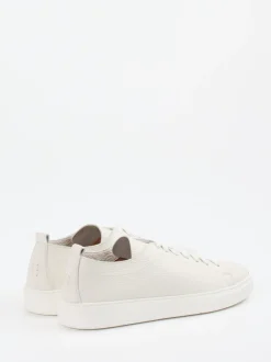 Henderson – Sneaker aus Hirschleder in Offwhite