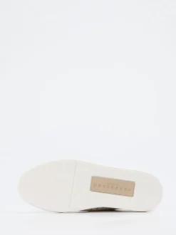 Henderson – Sneaker aus Hirschleder in Offwhite