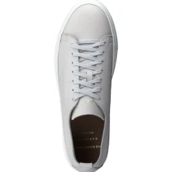 Henderson – Sneaker aus Hirschleder cremeweiß