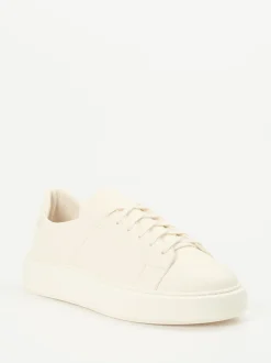 Henderson – Sneaker aus Hirschleder in Cremeweiß