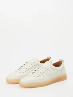 Henderson – Sneaker aus Kalbleder in Beige
